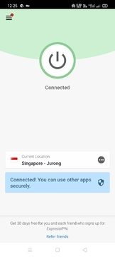 Express VPN Connected